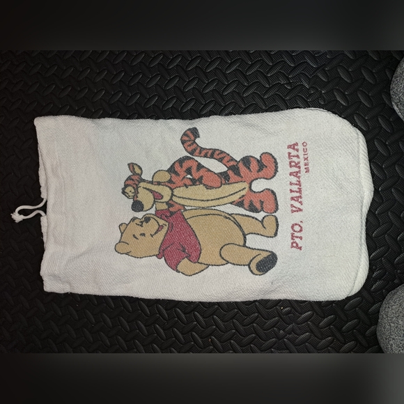 Winnie-the-pooh & Tigger Mexico vacation towel bag / backpack - Picture 5 of 8